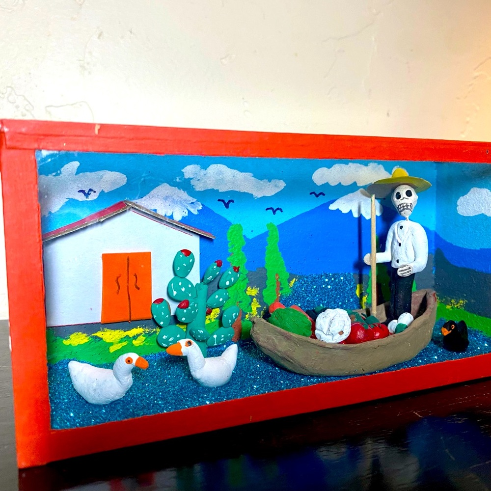 Day of the Dead Shadow Box